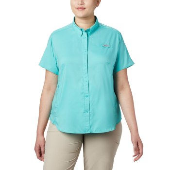 Dámské Košile Columbia PFG Tamiami II Short Sleeve Plus Size Blankyt VGDRNO415